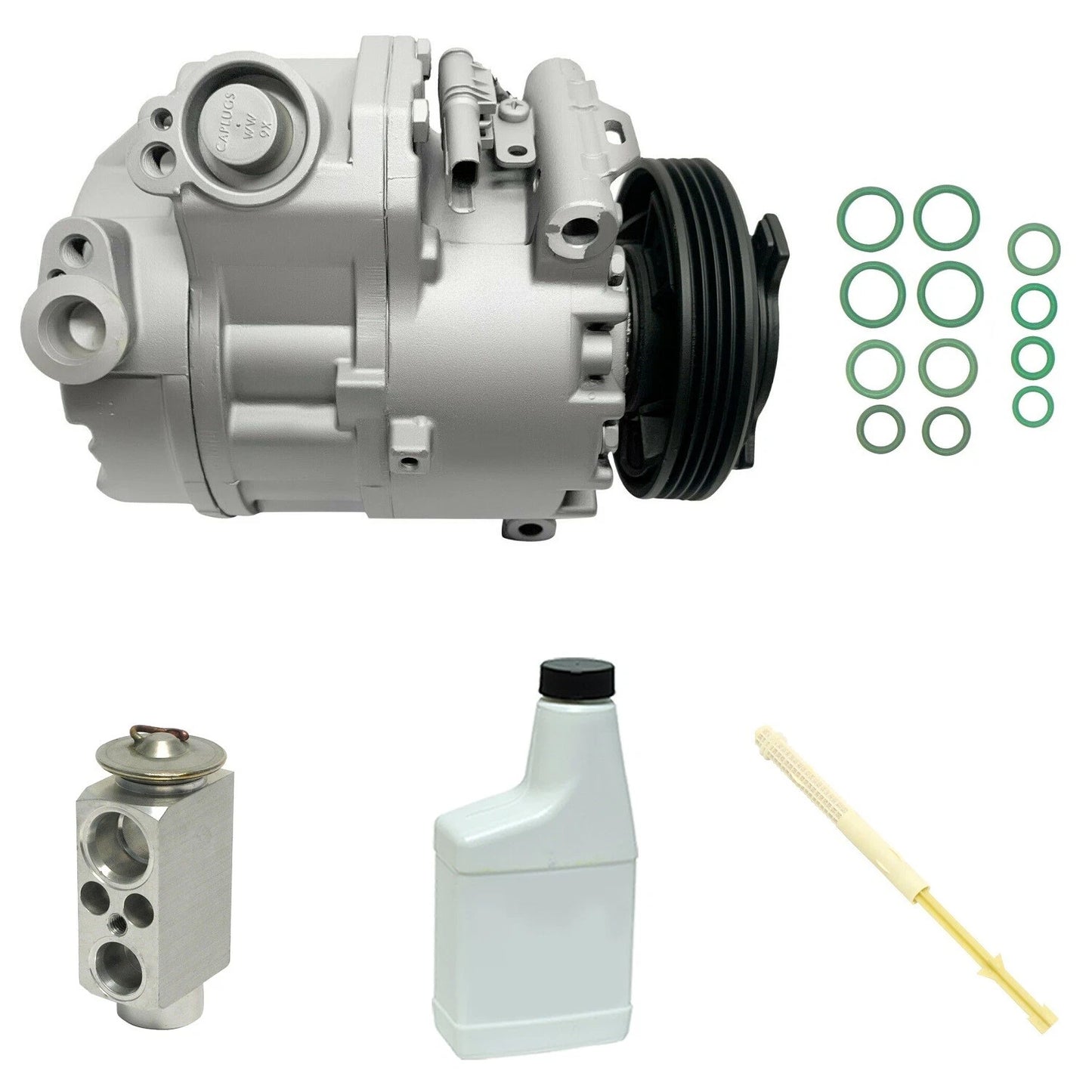 AC Compressor Kit Replacement for BMW X5 4.4L (2010–2010)
