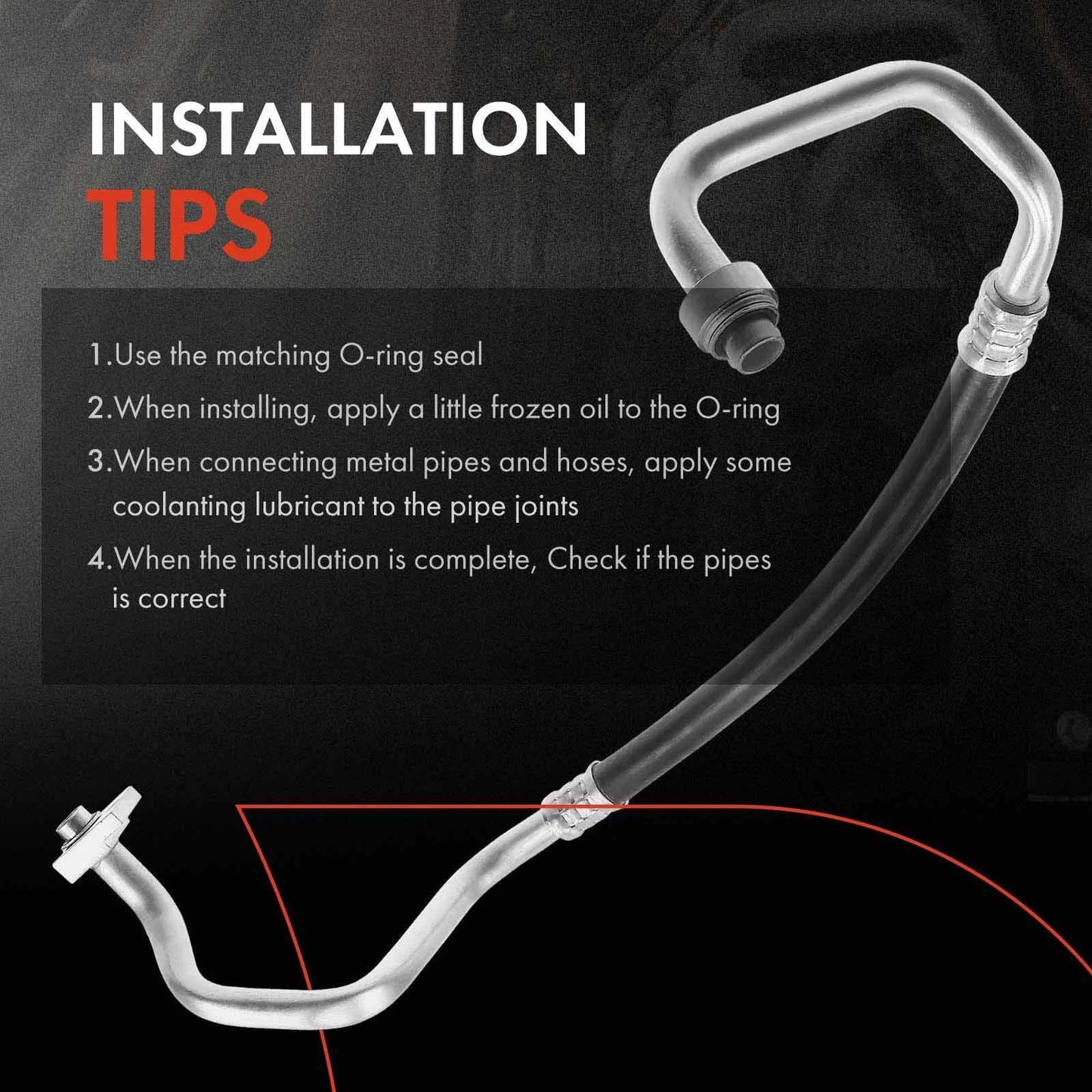 A/C Suction Line Hose Assembly for Chevrolet Sonic (2013–2020)