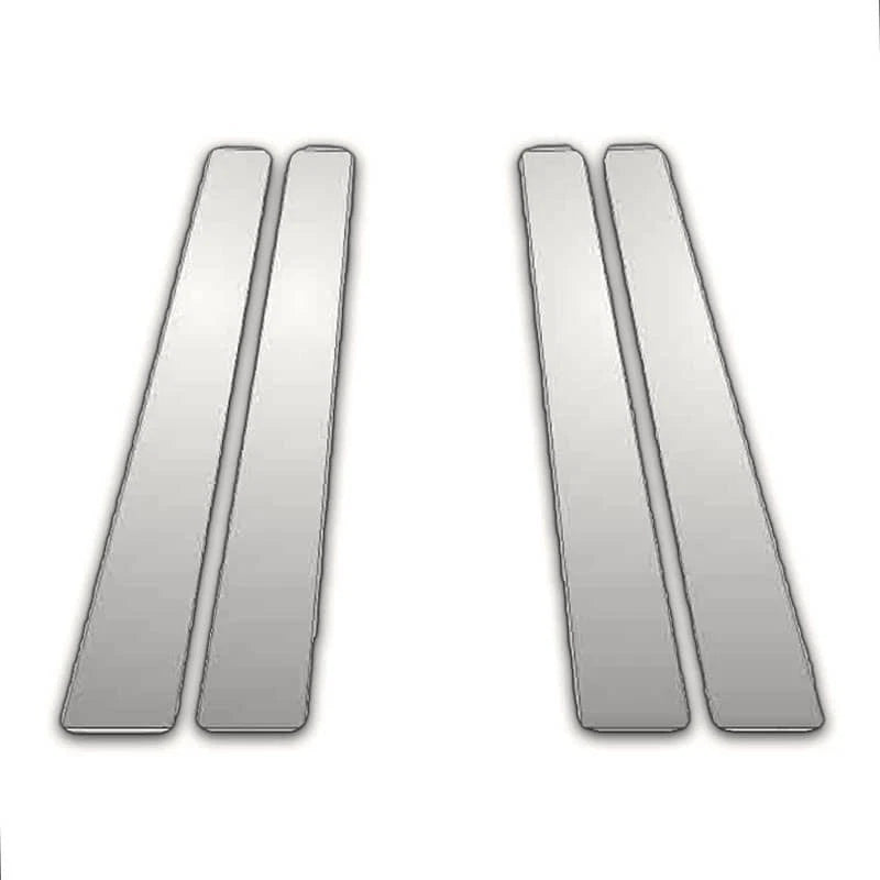 Chrome Pillar Post Covers 4Pc Replacement for Lexus LS 460 (2007–2017)