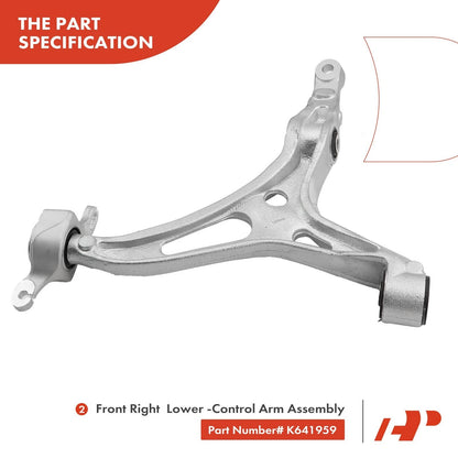 6X Front Control Arm Ball Joint Sway Bar Link for Mercedes-Benz GL320 (2007–2009)