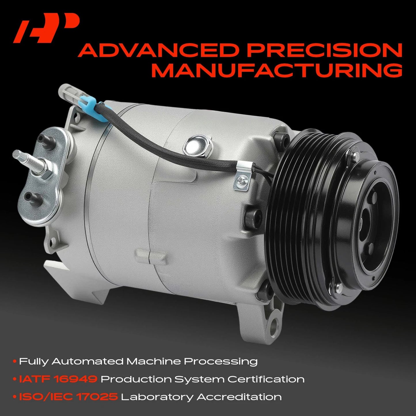 A/C Compressor with Clutch for Chevrolet Malibu (2008–2012)