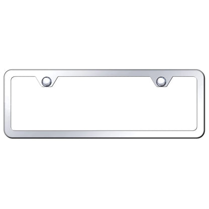 Thin on Chrome 2-Hole Mini License Plate Frame SP.451.CM AU-Gold