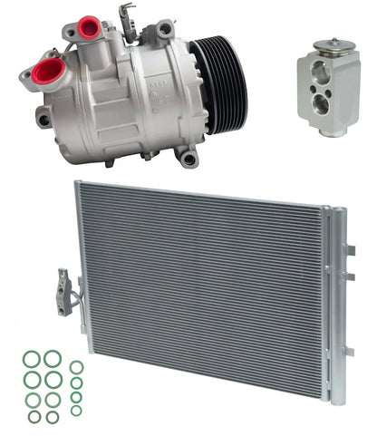AC Compressor Kit with Condenser for BMW X3 xDrive28i (2011–2017)