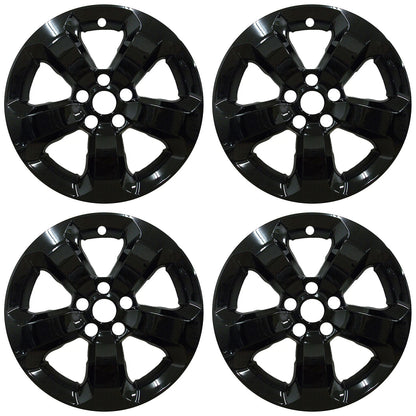 17" Gloss Black Wheel Skins for 2017-2021 Jeep Compass - UQSK0560