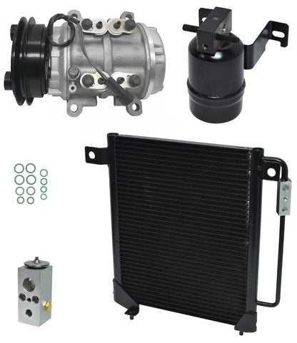 AC Compressor Kit with Condenser for Plymouth Voyager 2.5L (1990–1990)