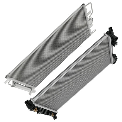 Cooling Radiator & Condenser with Oil Cooler for GMC Terrain (2010–2016)
