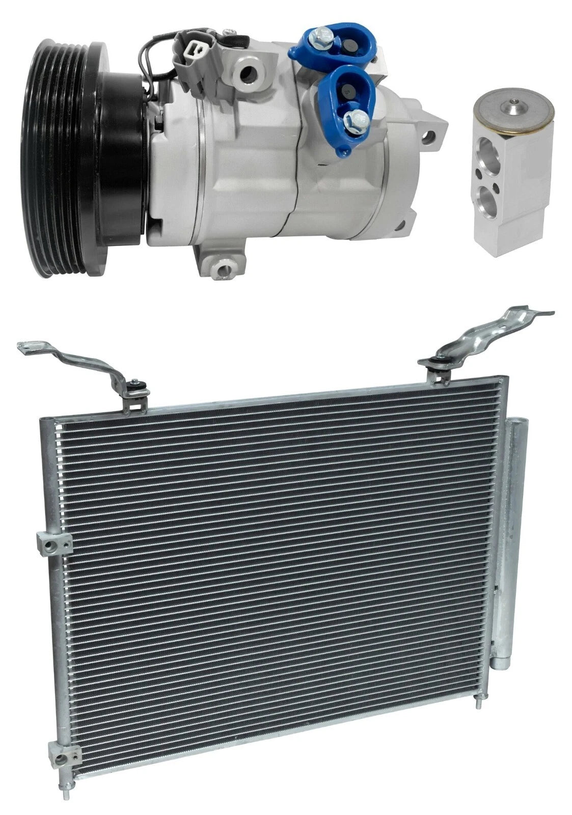 AC Compressor Kit With Condenser Replacement for Honda Pilot (2003–2005)