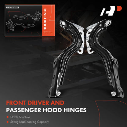 2Pcs Hood Hinge for Chevrolet Tahoe GMC Yukon (2000–2023)