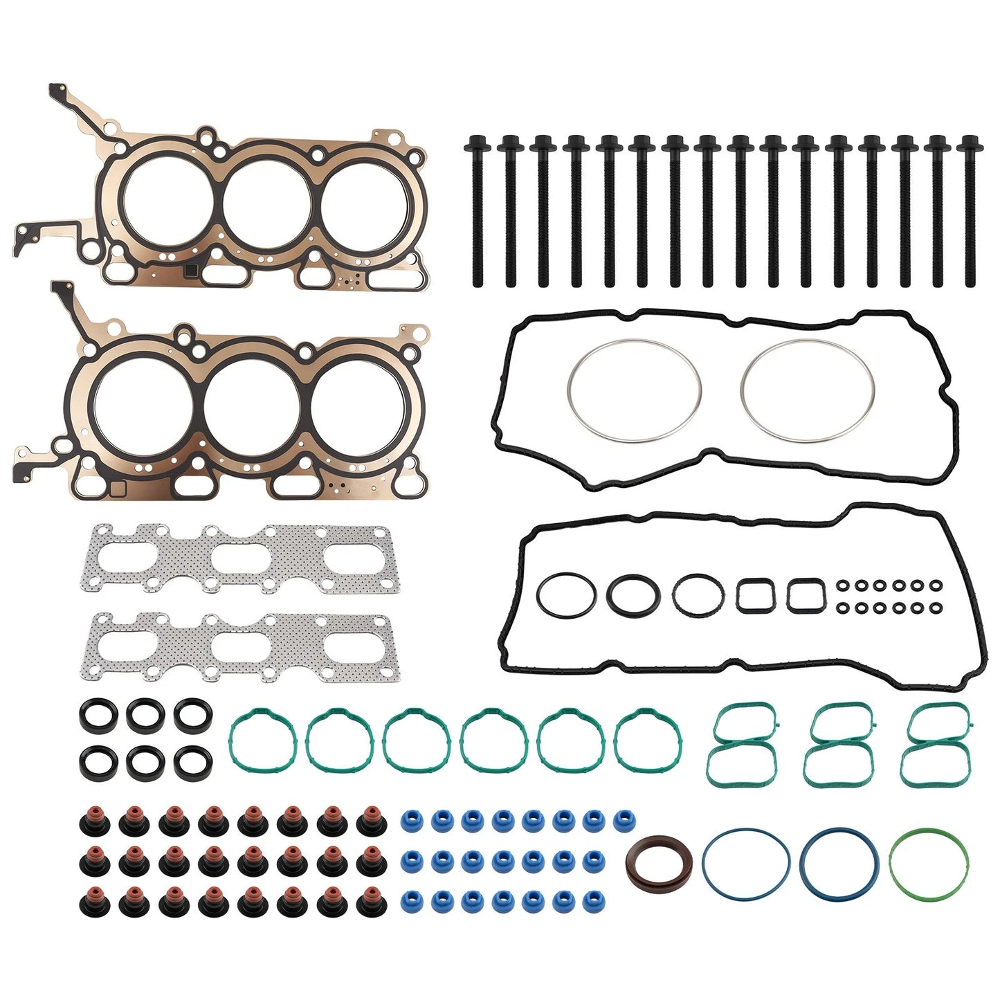 Front Head Gasket Collection Kit for Ford Edge Taurus (2007–2012)
