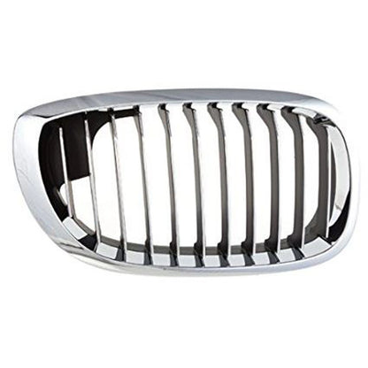 Replacement Black Chrome Plastic Passenger Side Grille (See compatibility Chart)