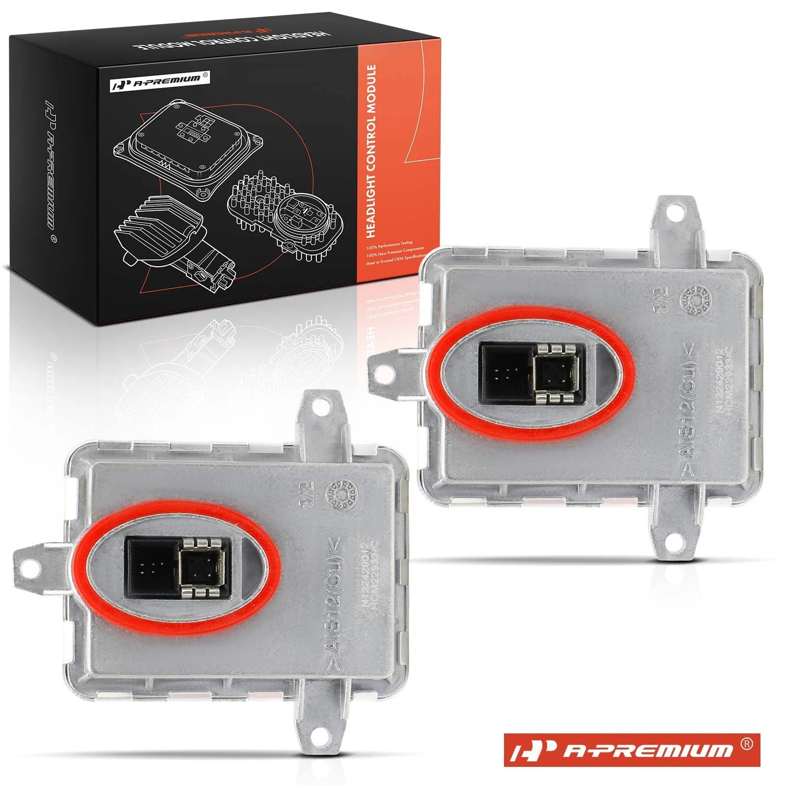 2X HID Headlight Ballast for Chevy
