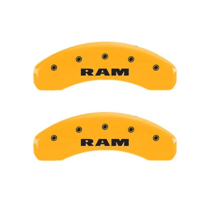 Caliper Covers Set of 4 Engraved RAM for 2019-2021 Ram 1500