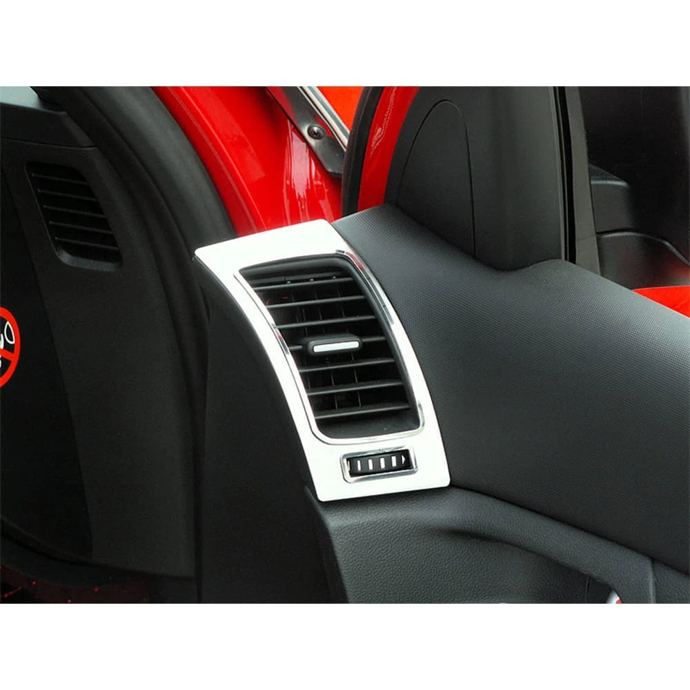 Brushed Stainless A C Door Vent Trim for Pontiac G8 GT (2008–2009)