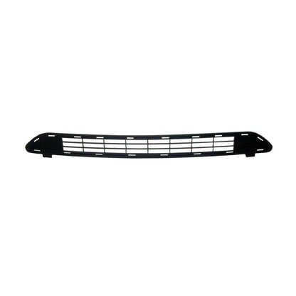 Replacement Black Textured Plastic Front Center Bumper Cover Grille