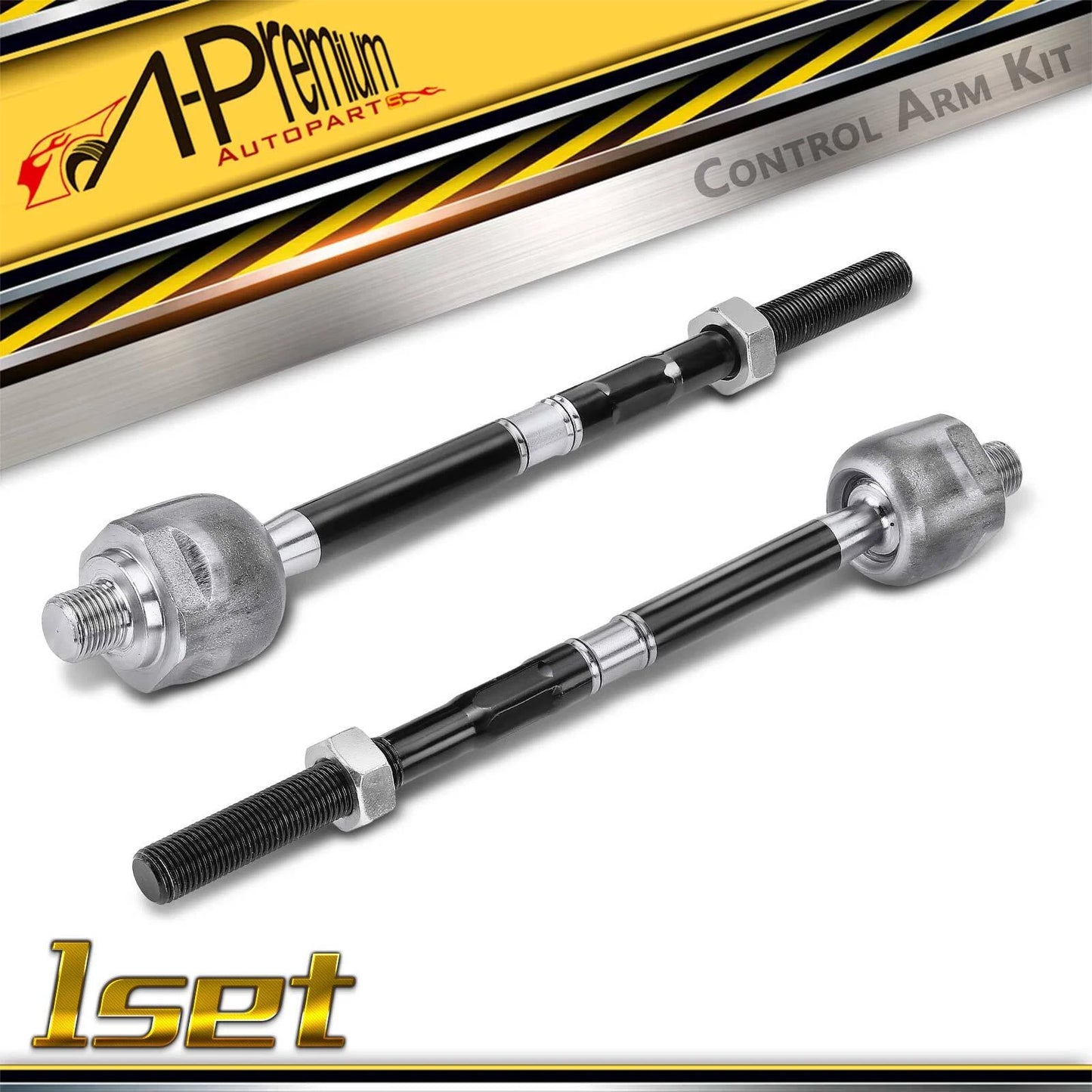 2X Front Inner Tie Rod End for Mercedes-Benz CL550 CL600 S550 (2007–2008)