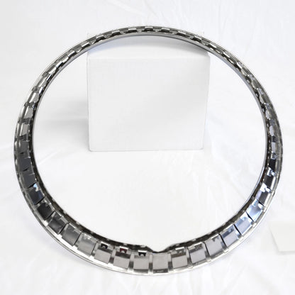 Chrome Trim Ring Beauty Bands for Ford Outer Edge Steel Wheels (14In)