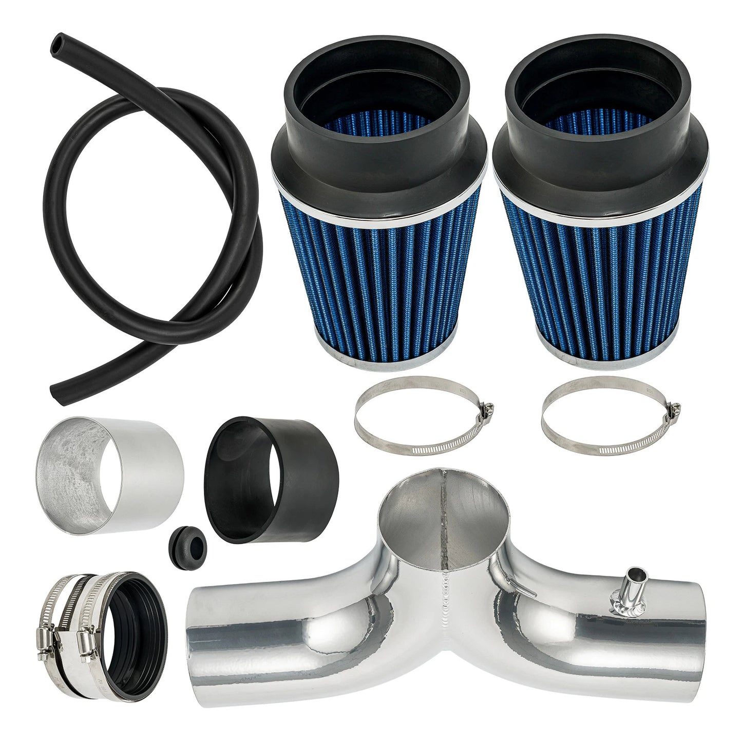 Cold Air Intake Kit with Blue Filter for 2003-2008 Dodge Ram 1500 5.7L (3.5")