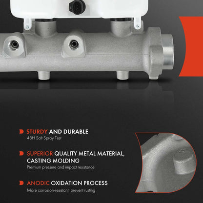 Brake Master Cylinder with Reservoir & Sensor for Chevy Express 2500 (2003–2021)