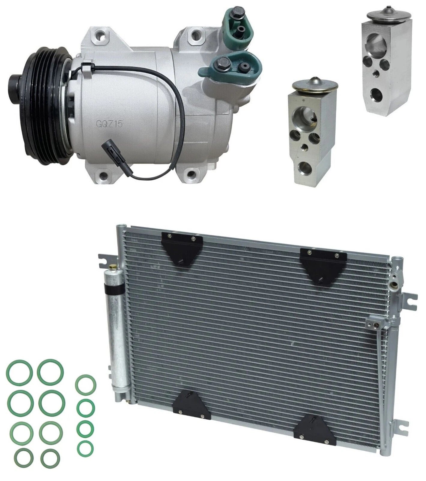 A C Compressor Kit With Condenser for Suzuki XL-7 2.7L (2005–2009)