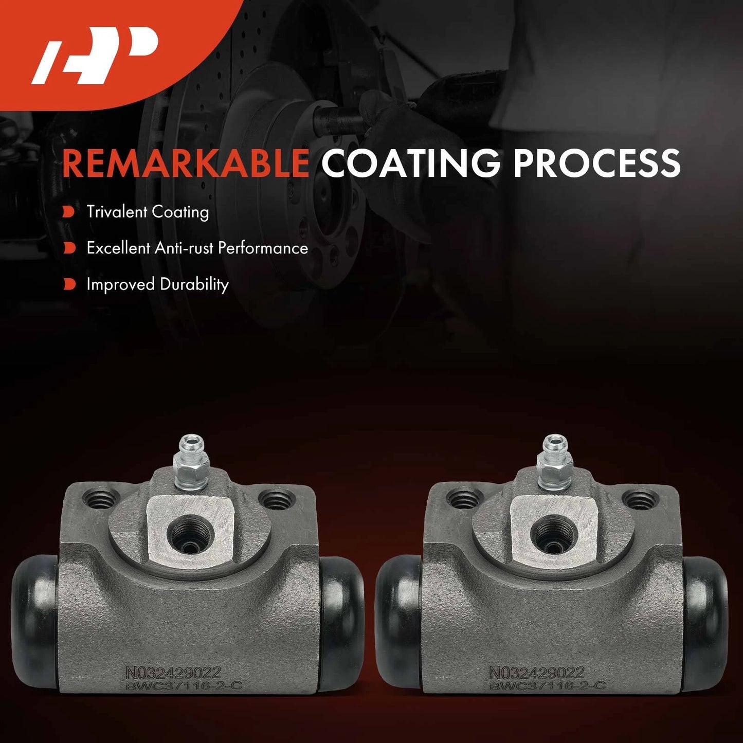 2X Rear Drum Brake Wheel Cylinder for Chevy Caprice Impala Buick
