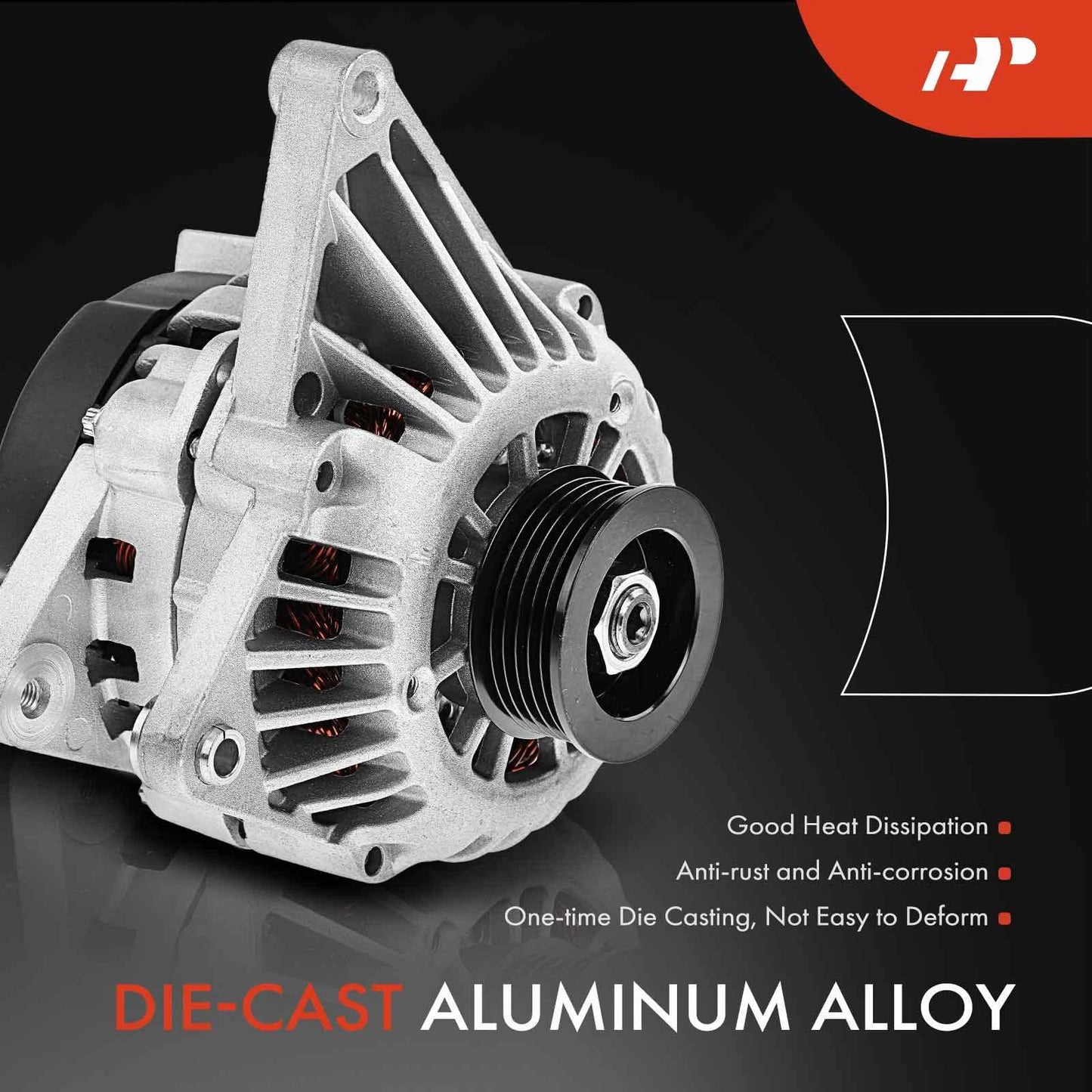 Alternator for Chevrolet Camaro Pontiac Firebird (2000–2002) 3.8L 105A