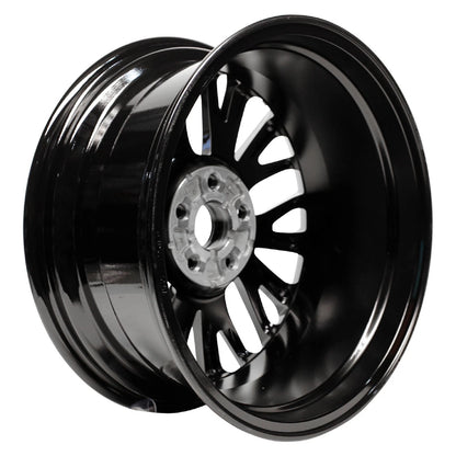 18 Inch Machined Black Spoke Inset Wheel Rim by JTE for Toyota Camry (2018)