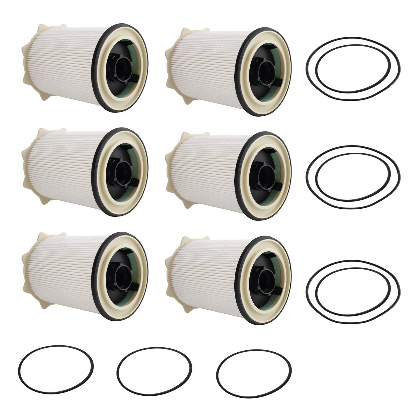 Fuel Filter Set for Ram 2500 3500 4500 5500 6.7L Cummins Diesel (2011–2017)