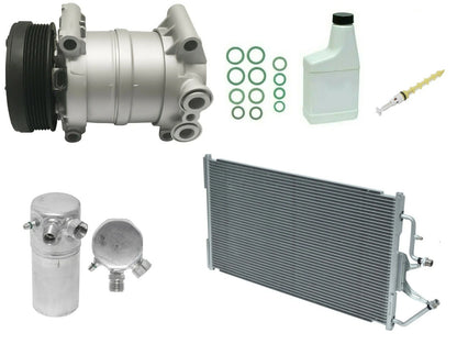 AC Compressor Kit Replacement with Condenser for Nissan Navara (2005–2015)