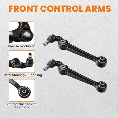 Front Upper & Lower Control Arms for Ford Fusion (2007–2012)