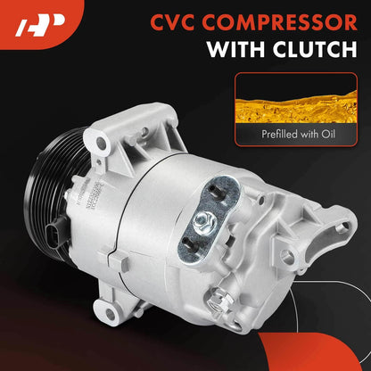 A/C Compressor with Clutch for Chevrolet Cobalt (2005–2007)