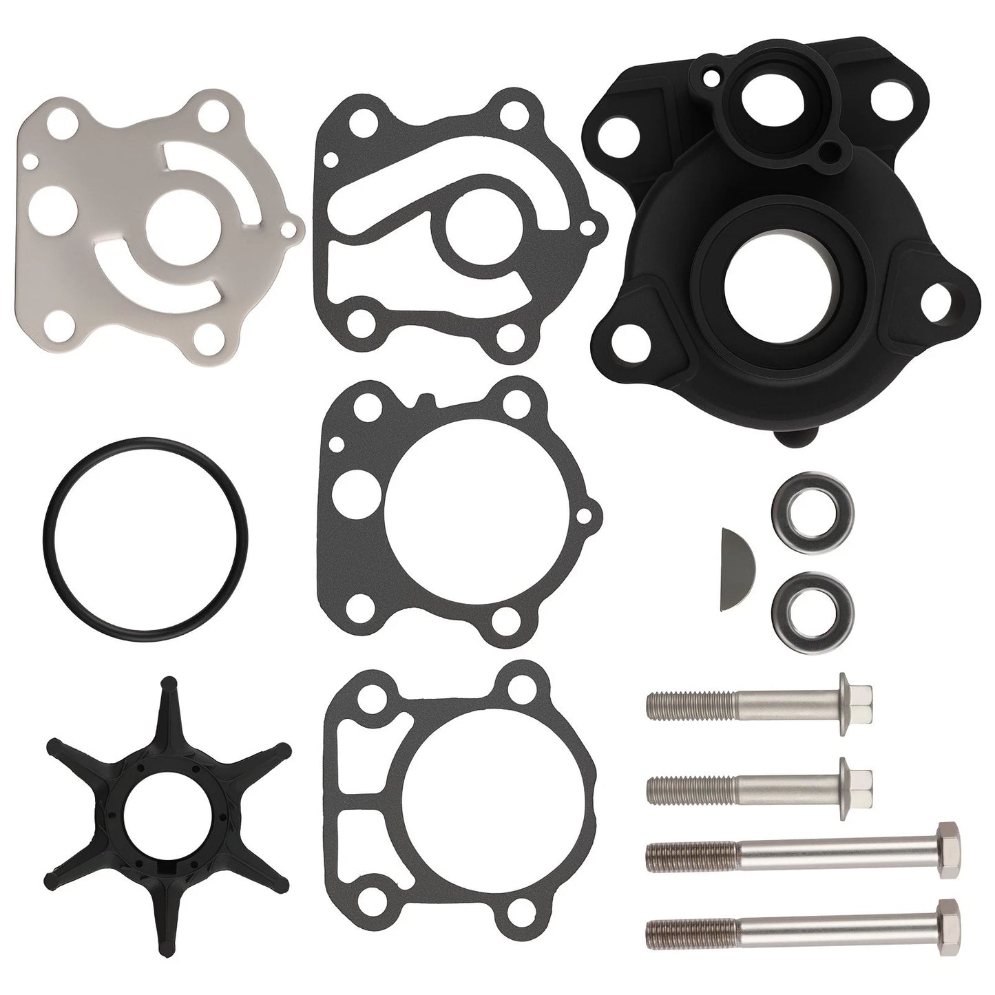 Impeller Water Pump Kit for Yamaha 75HP 80HP 90HP 100HP (2010–2024)
