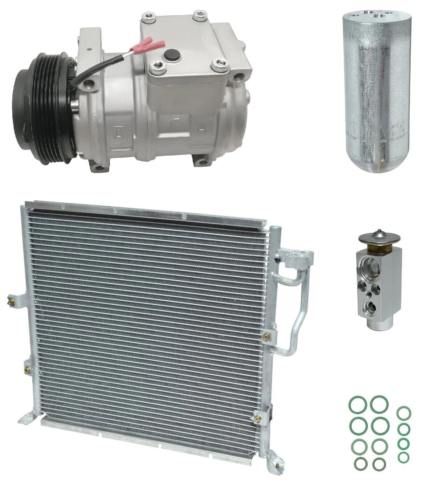 AC Compressor Kit With Condenser for BMW 323i 2.5L (1999–1999)