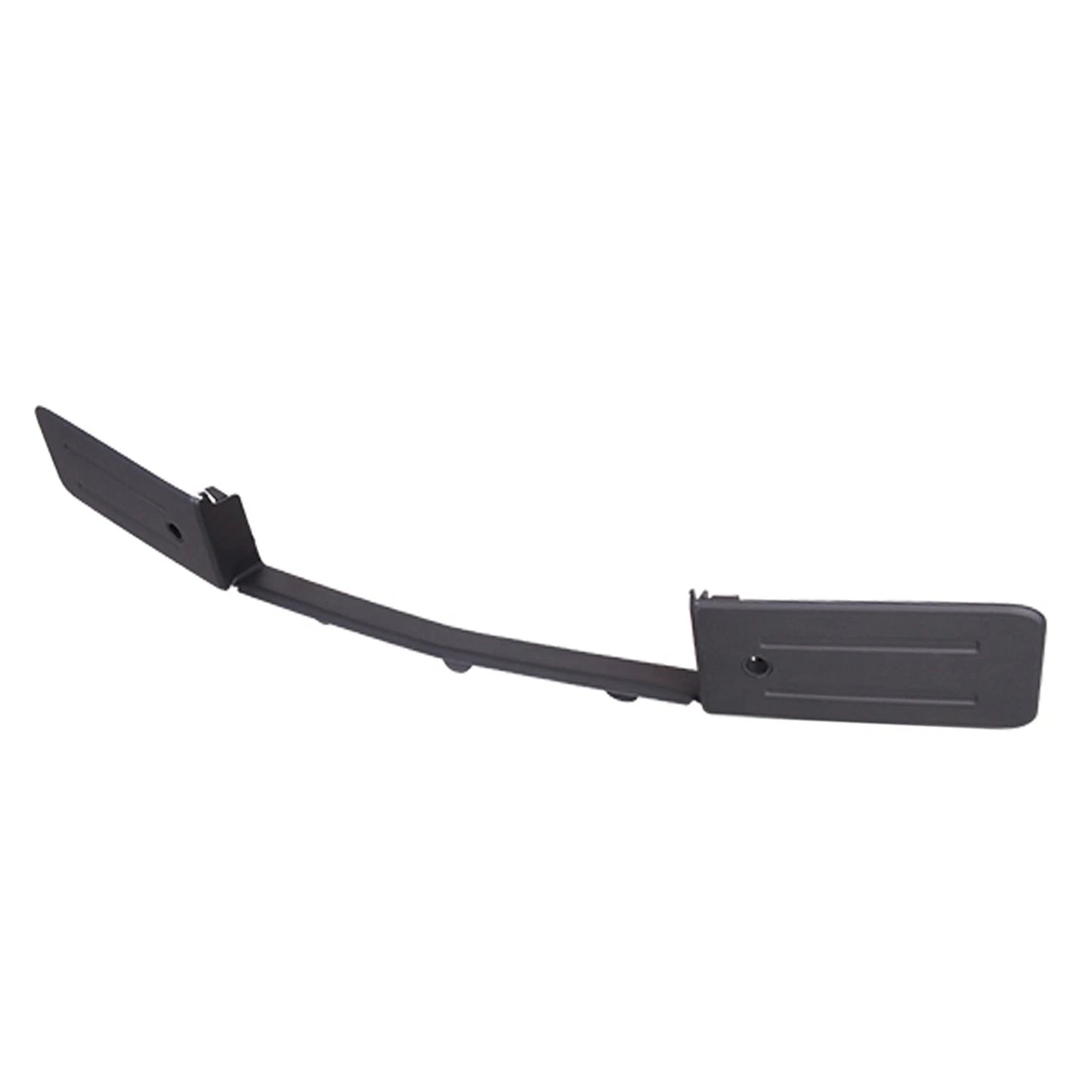 Front Bumper Filler Panel Replacement Gray Matte w/Park Assist Holes for Honda