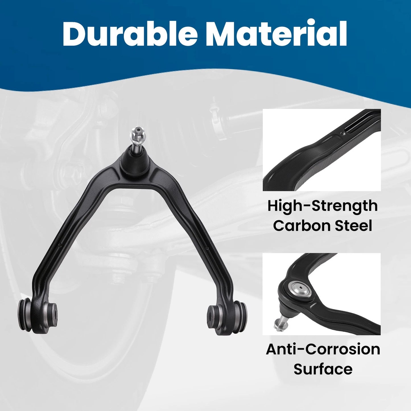 6x Front Upper Control Arms Sway Bar for Chevrolet Silverado 1500 (1999–2006)