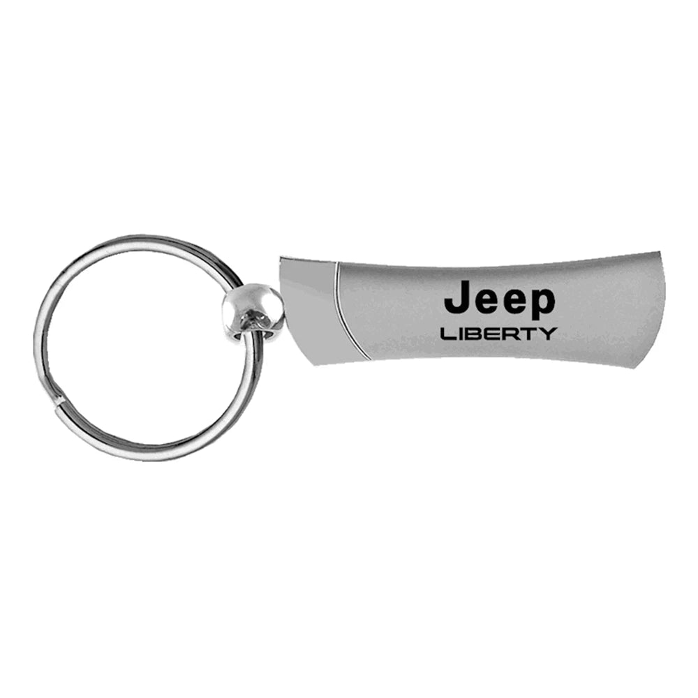 Chrome Blade Keychain KC1700.LIB - Officially Licensed for Jeep Liberty