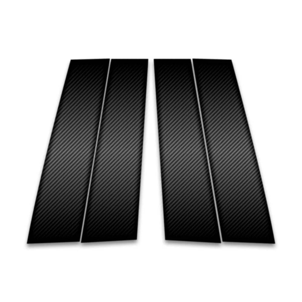 6pc Carbon Fiber Pillar Post Covers for 2018-2023 Buick Regal