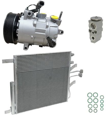 A/C Compressor Kit with Condenser for Ram 1500 5.7L Hybrid (2023–2023)