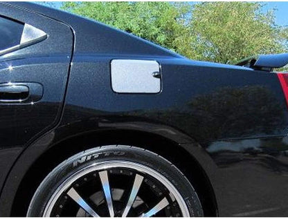 Luxury FX Polished Stainless Steel Gas Door Cover for 2008-2010 Dodge Charger