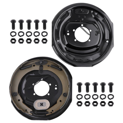 Left & Right Electric Trailer Brake Assembly for 7000 lb Axle (2010–2015)