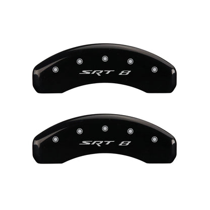 Caliper Covers Front Pair for 2012-2014 Chrysler 300 SRT8 (Black)