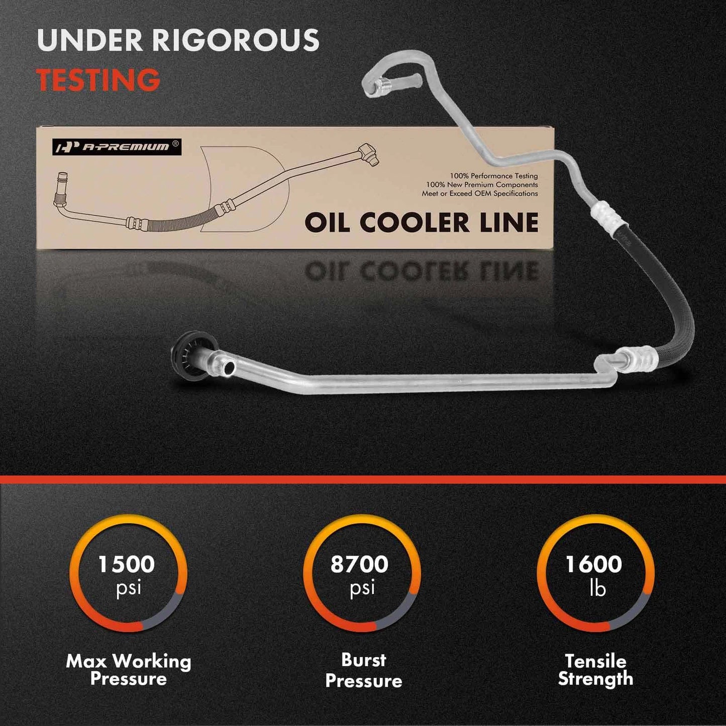 Auto Trans Lower Oil Cooler Line for Buick Century Regal Pontiac (1997–2005)