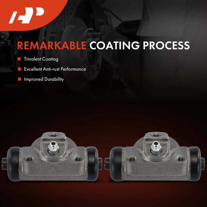 2X Rear Brake Wheel Cylinder for Chevy Camaro Pontiac Firebird (1993–1997)