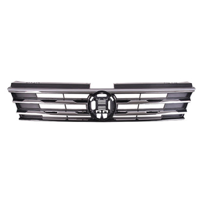 Replacement Black Chrome/Painted ABS Front Grille for 2018-21 Volkswagen Tiguan