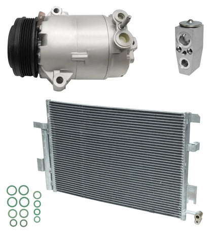 AC Compressor Kit With Condenser for Cadillac XLR 4.6L V8 (2004–2009)
