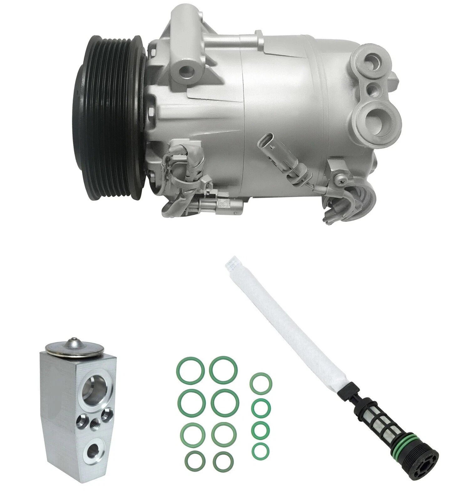 AC Compressor Kit Replacement for Chevrolet Malibu 2.4L (2014–2016)