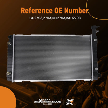 Cooling Radiator for Chevrolet Express GMC Savana (2004–2014)