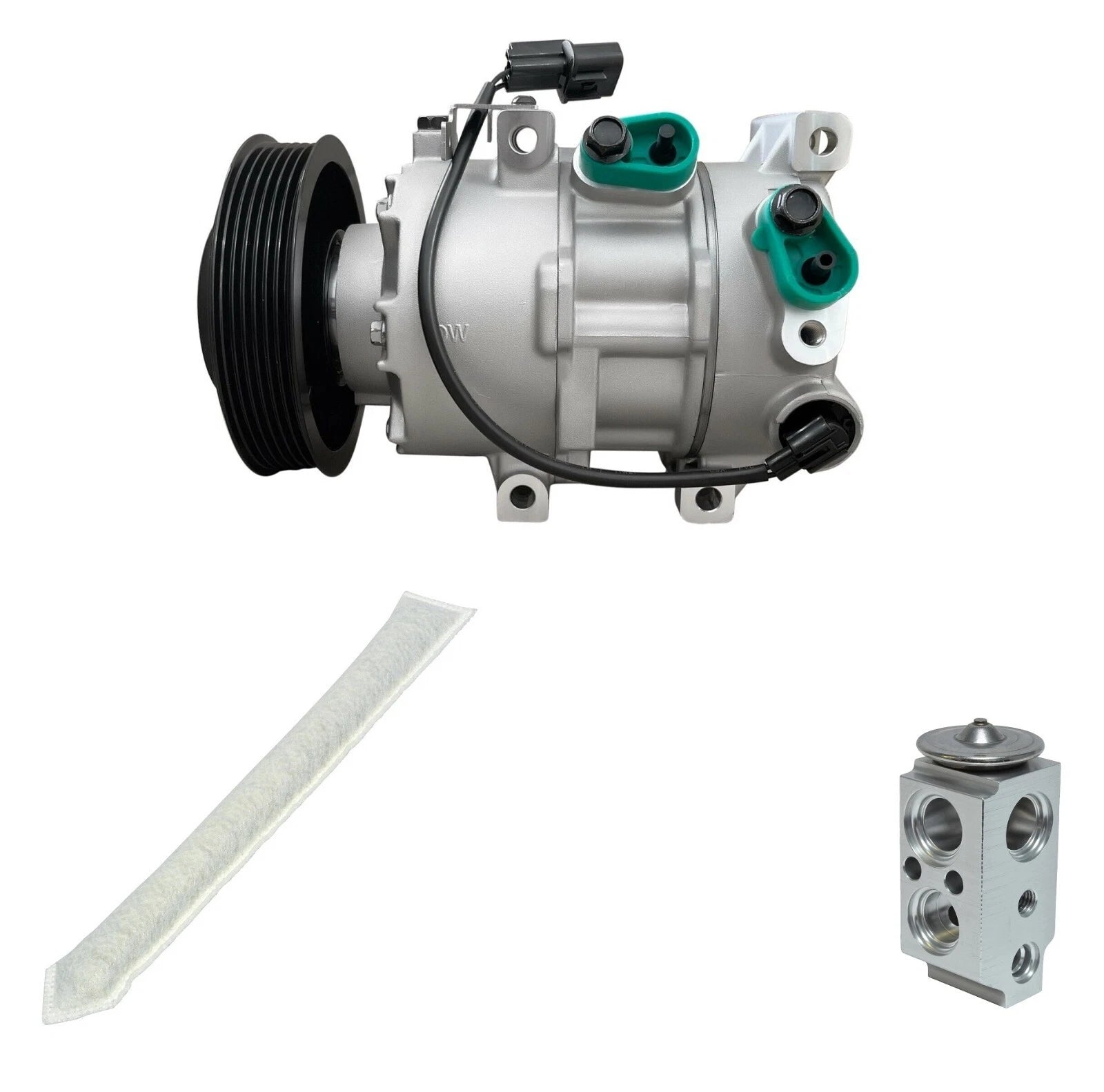 A/C Compressor Kit Replacement for Hyundai Accent 1.6L (2016–2017)