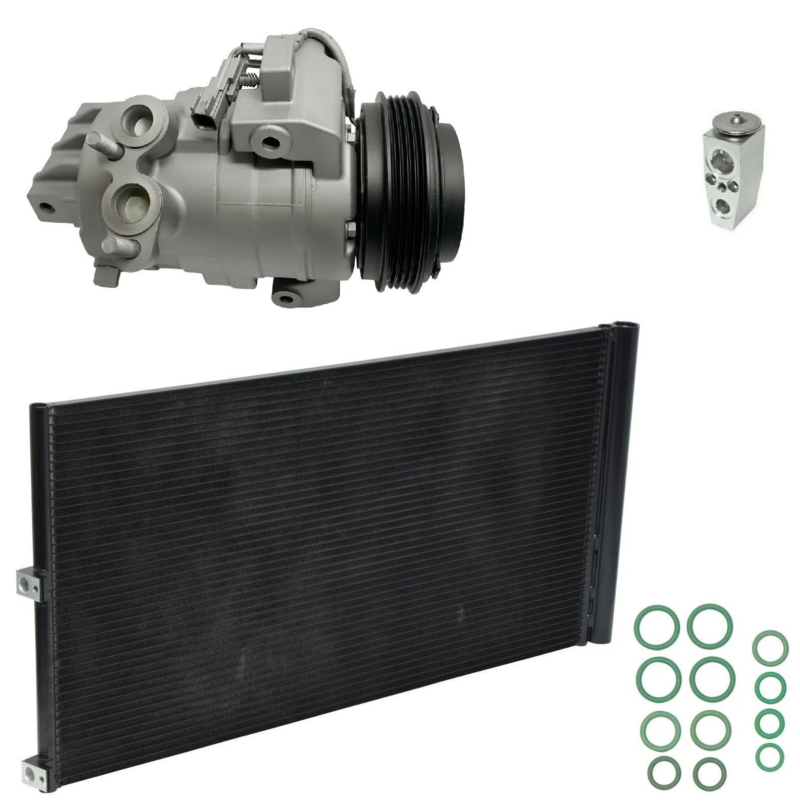 A/C Compressor Kit with Condenser for Ford Expedition 3.5L (2016–2016)
