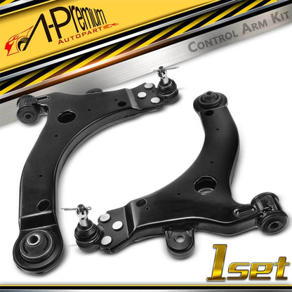2X Front Lower Control Arm with Ball Joint for Chevy Impala (2000–2013)