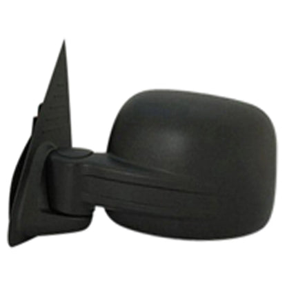 Driver Side Manual Door Mirror Replacement Textured for Jeep Liberty (2002–2007)